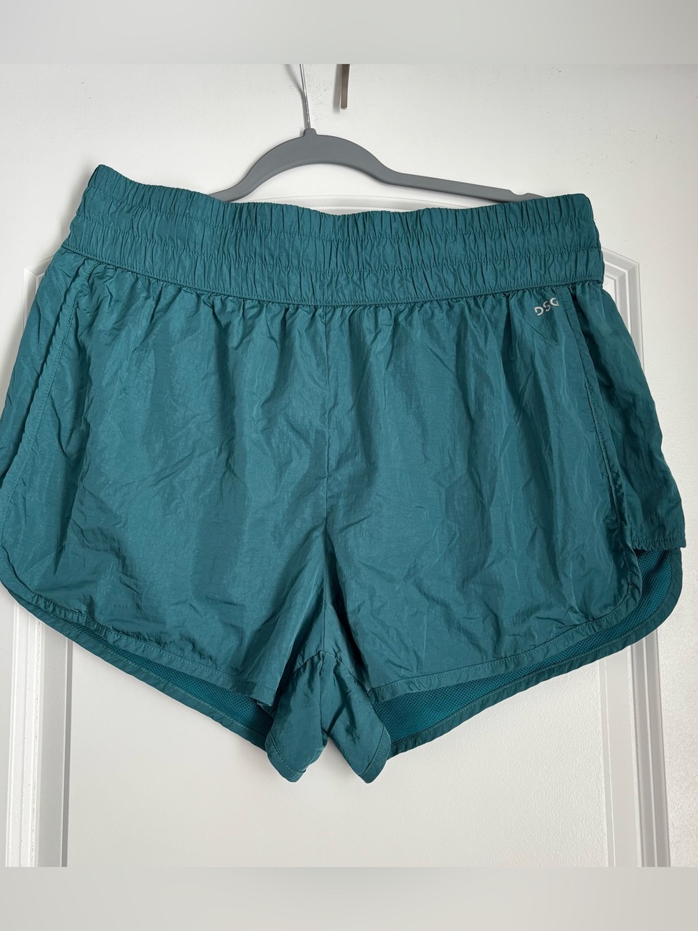 DSG Women Large Teal Ocean High Rise Shorts